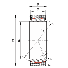 PS GE440-DW-2RS2,  DIN ISO 12 240-1 ˜, Soɂܷ